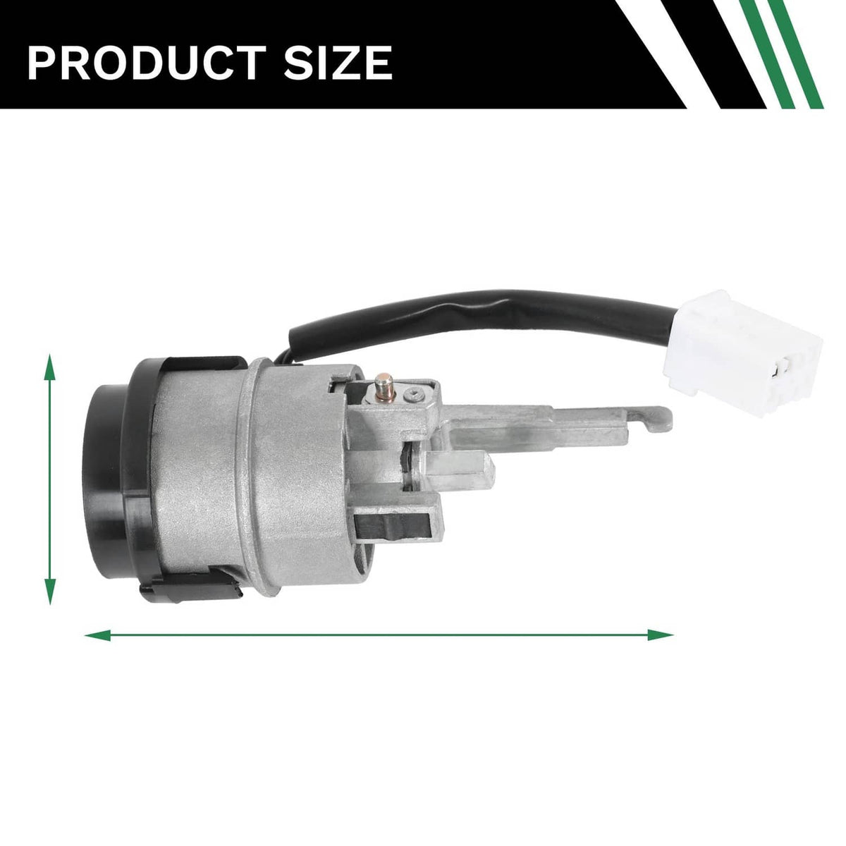 Solidspare For Hyundai Accent 1.6L 2012-2017 Ignition Lock Cylinder with 2 Keys 81900-1RJ00