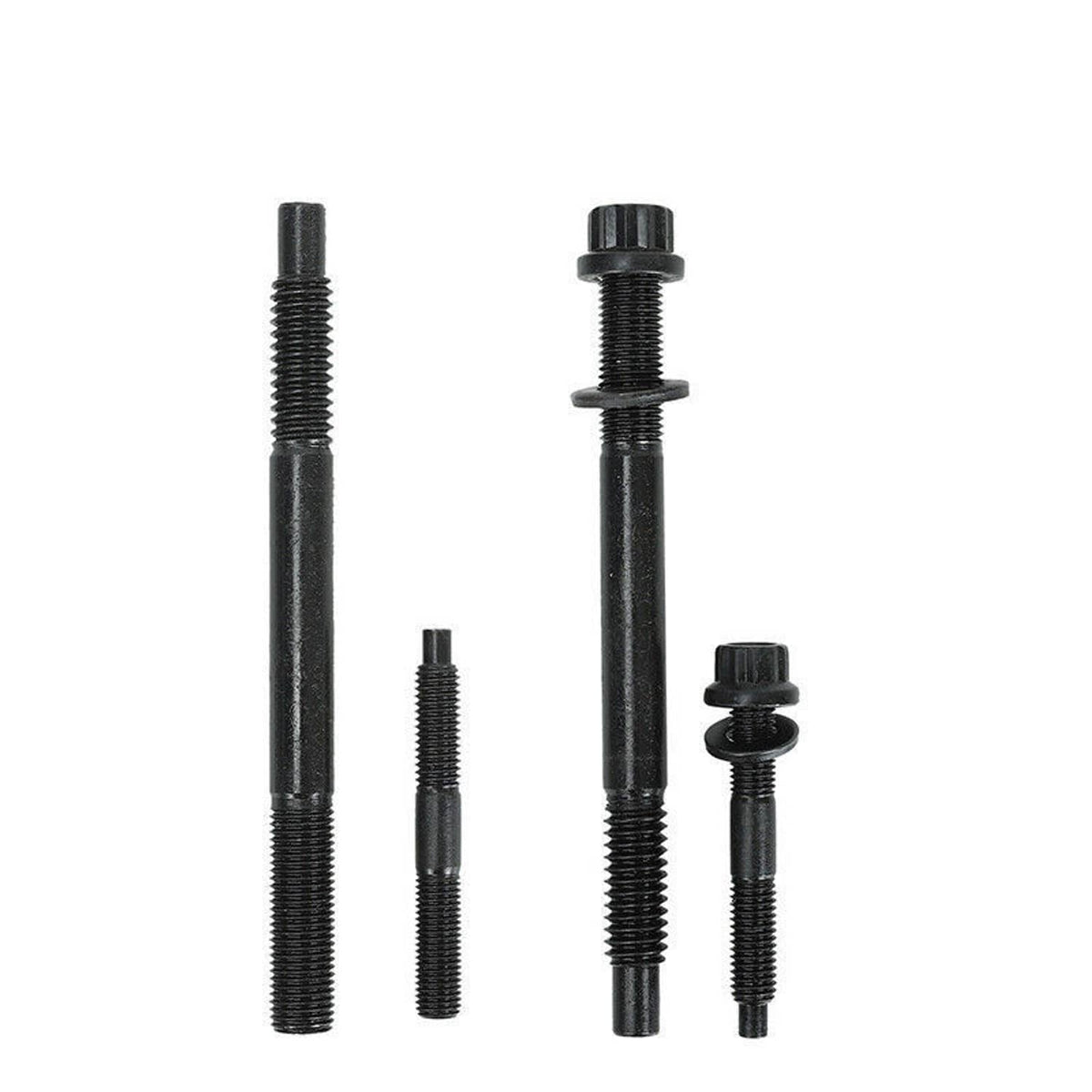 Solidspare Head Studs Bolts Kit Black For 2004-2020 Chevy GM 4.8L 5.3L 5.7L 6.0L 6.2L 7.0L