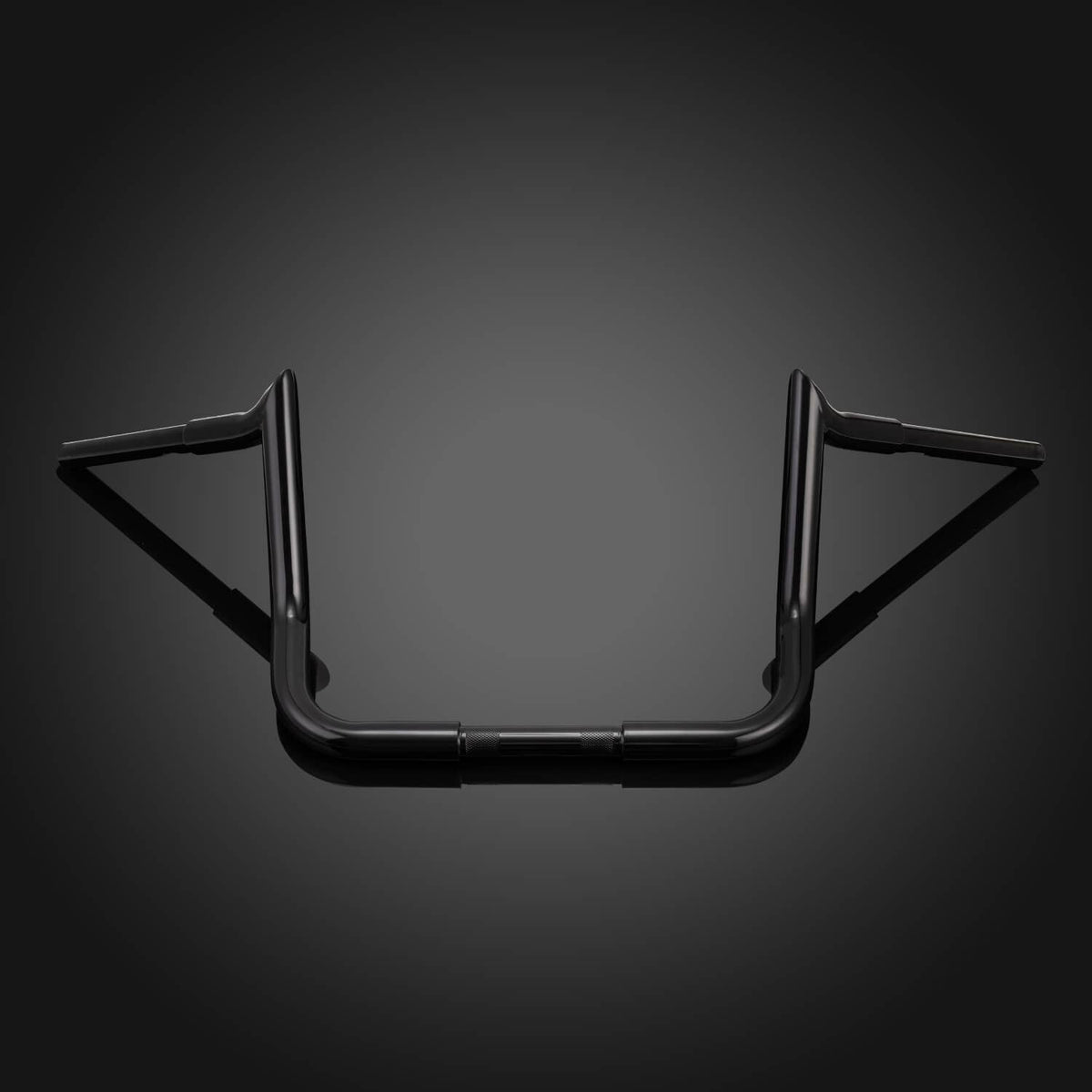 Solidspare Black 1.25" Ape Hanger 12" Meathook Handlebar For Harley Touring FLHXS FLHTK