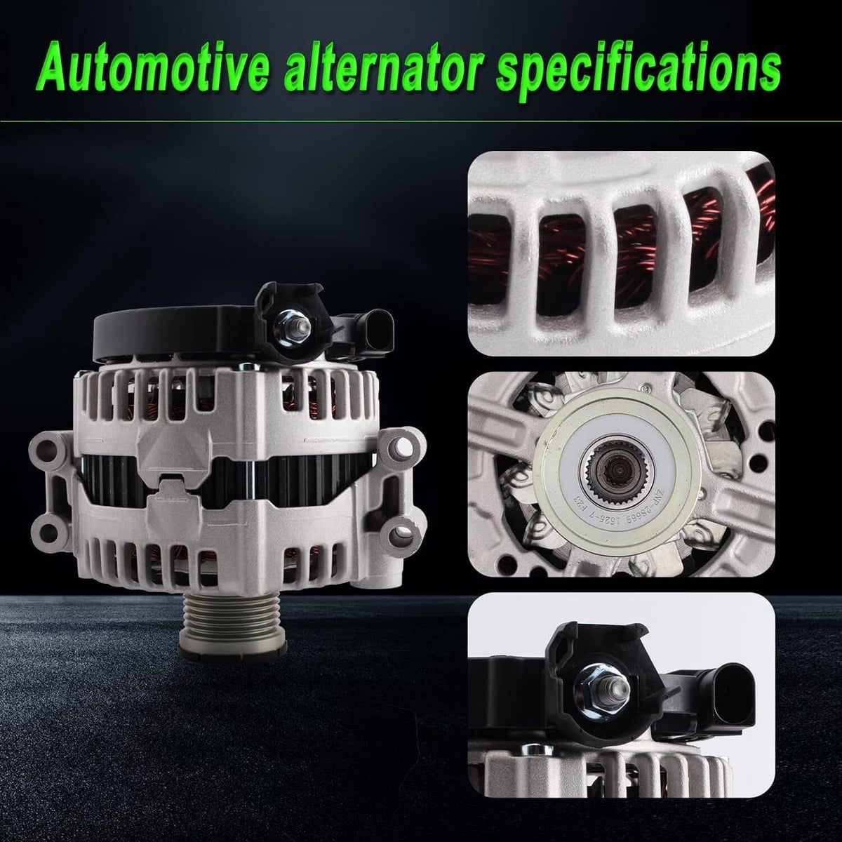 Solidspare Alternator For BMW 328i 2007-2013 328i xDrive 2009; 400-24214 400-24287 11301