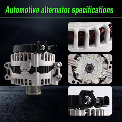 Solidspare Alternator For BMW 328i 2007-2013 328i xDrive 2009; 400-24214 400-24287 11301