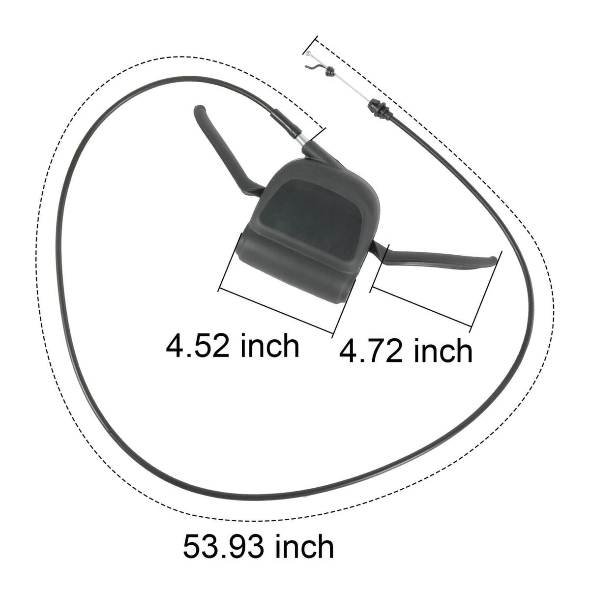 Solidspare Self-Propelled Mower Control Handle For Craftsman Husqvarna HU775H HU700 HU800