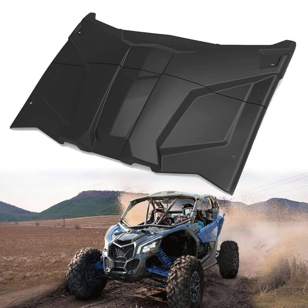 Solidspare Sport Hard Roof Combination Roof Top For Can Am Maverick X3 X RS/Turbo 2017-2024
