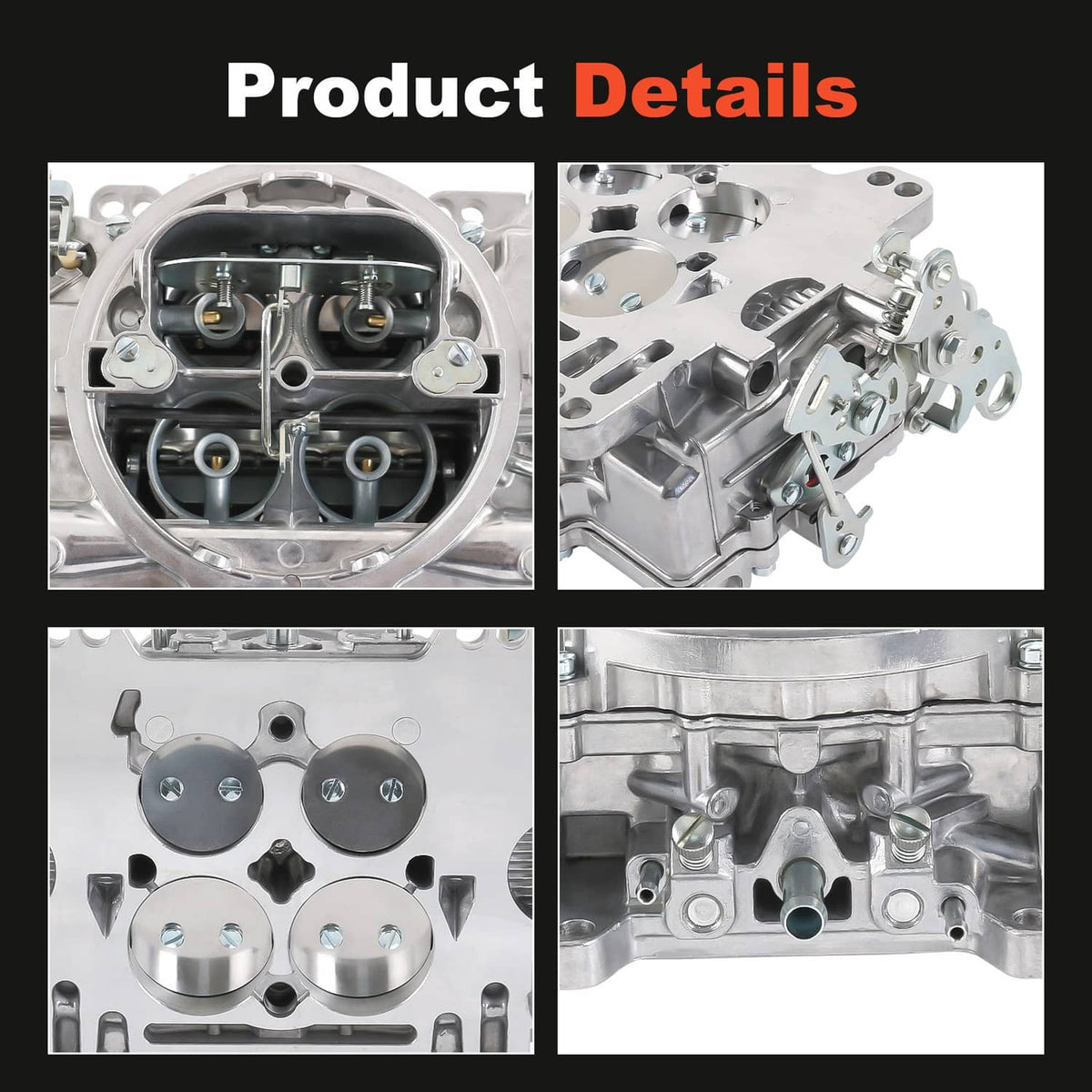 Solidspare Replace 1405 Performer 600 CFM Square Bore 4 Barrel Carburetor W/ Manual Choke