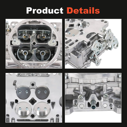 Solidspare Replace 1405 Performer 600 CFM Square Bore 4 Barrel Carburetor W/ Manual Choke