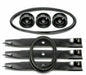BELT BLADE IDLER PULLEY DECK KIT FOR TORO MOWER 50" TIMECUTTER SS5000 119-8820