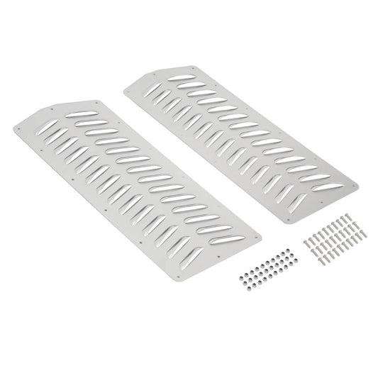 Solid Spare Universal Car Parts Hood Louver Vent Panel Set Hood Cooling Kit Unfinished