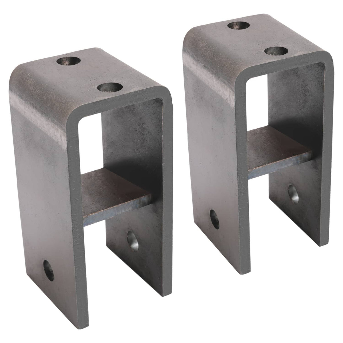 Solidspare 2" Slipper Spring Tandem Axle Hanger Kit w/ 2 Equalizer Bolts For Trailer