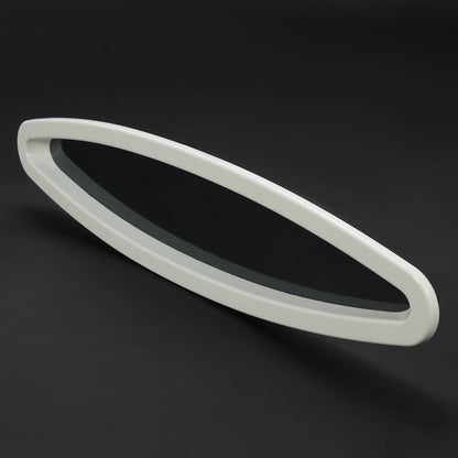 Solidspare Port Hole Bow Oval Window with Outer Ring For Sea Ray Boat 2004 & 2007