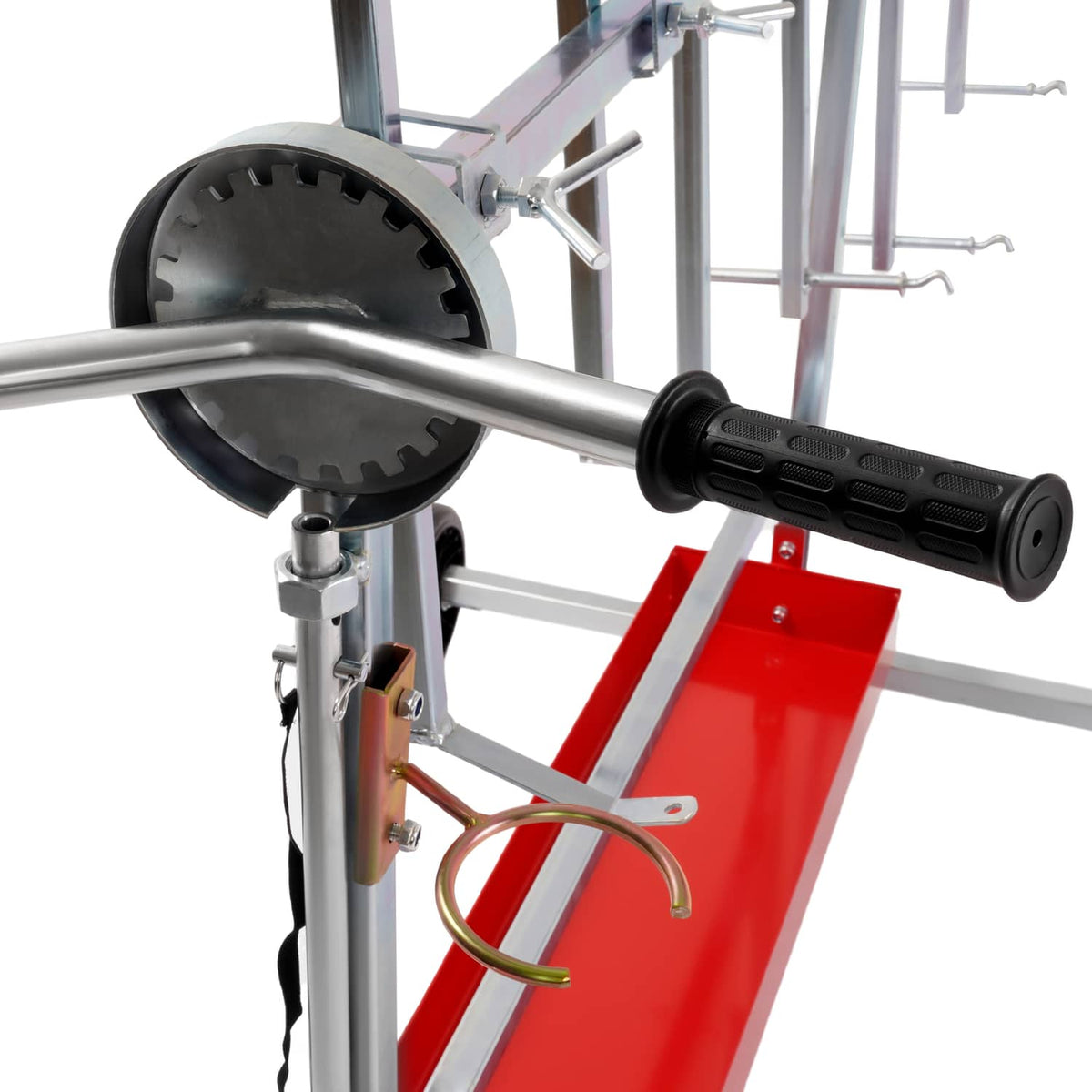Solid Spare Paint Rack Rotating Parts Work Stand Painting Repair For AutoBody Door Bumper
