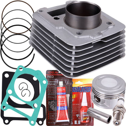 Solidspare Cylinder Top End Piston Kit For Yamaha TTR125 2000-2005 Ring Set Rebuild 2003 04