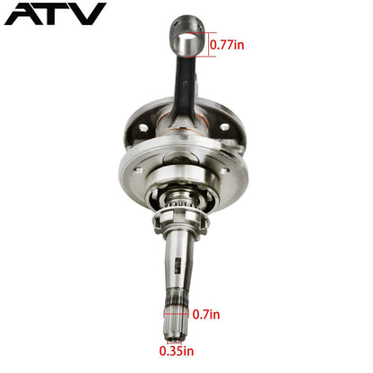 Solidspare Crankshaft For Hisun 400 HS400 Quad 13200-003-0000,13300-F12-0000 ATV UTV NEW US