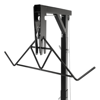 Solid Spare 600lb Truck Hitch Game Hunting Deer Hoist w/ Winch-360 Swivel 2" Hitch Receiver