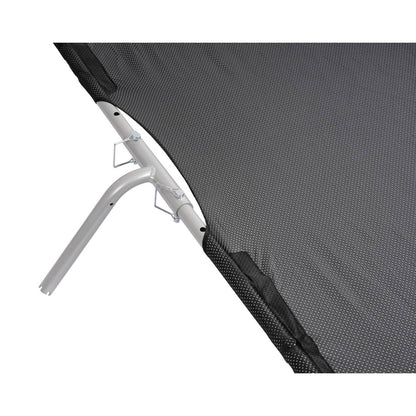 Solidspare Boat Sun Shade Silvery Black Aluminium Powder Coated  For Boats 25 ft and Under