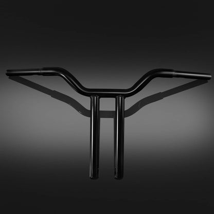 Solidspare 16" in Black Handlebar MX-T-Bars Fit For Harley Road King Softail Dyna Sportster
