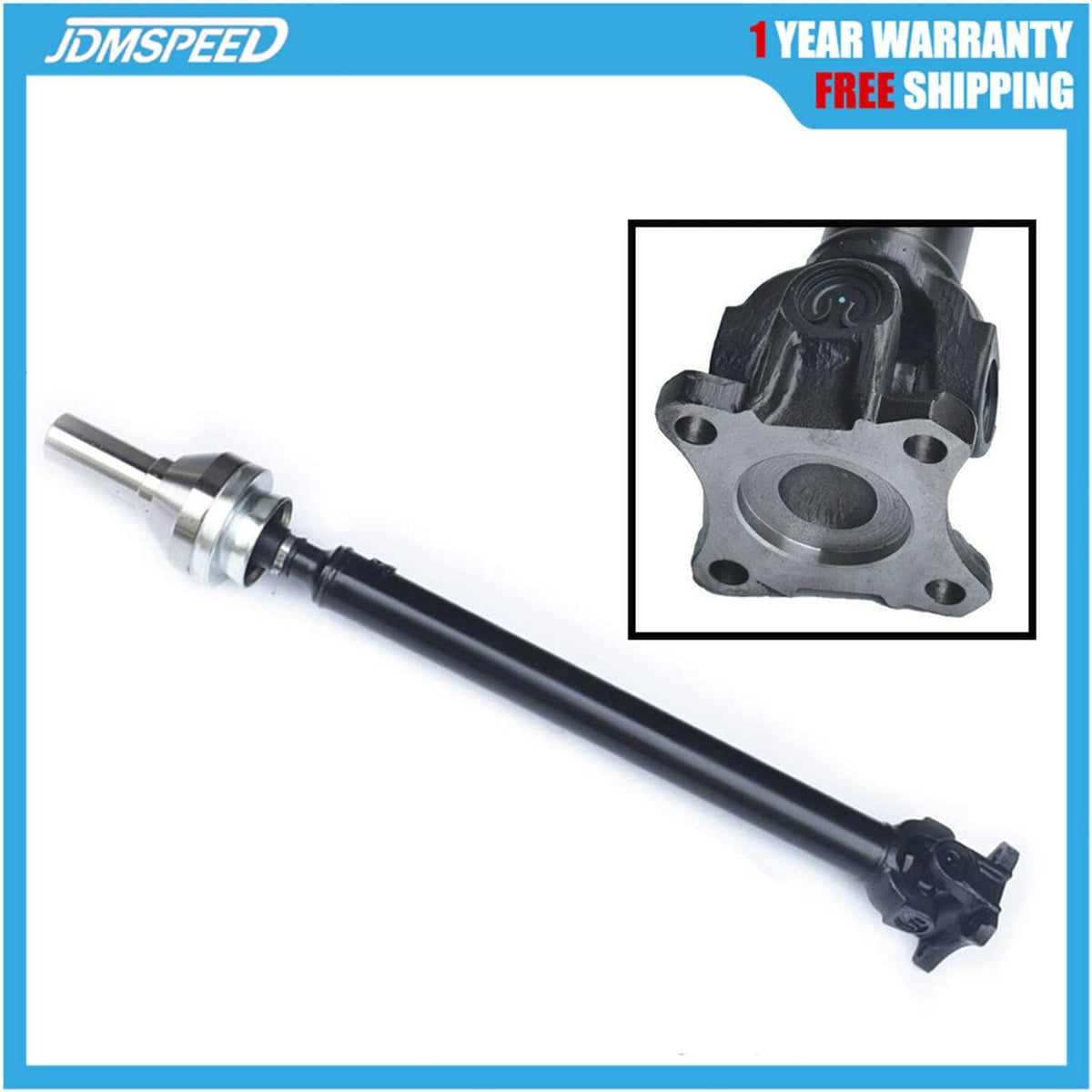 Solidspare Front Prop Drive Shaft Assembly For 2002-2006 Dodge Ram 1500 4WD w/ Auto Trans