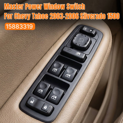 Solidspare Replacement Power Window Master Switch Left Driver Side For GMC Yukon 2003-2005