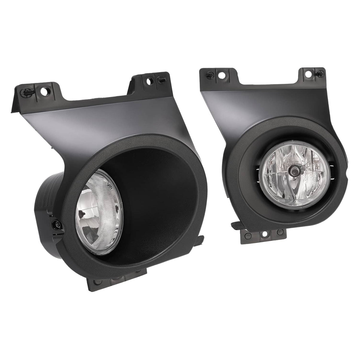 Solid Spare Pair Front Bumper Driving Lamps Fog Lights w/Bezel For Ford F150 F-150 2009-2010