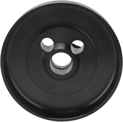 Solidspare For GM Chevy 5&6 Hole Steering Wheel Polished Hub Adapter Flaming River Ididit