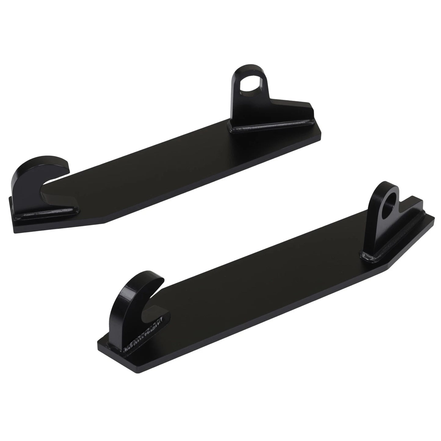 2pc Mounting Weld On Bracket for Hay Spear Bale Sqeeze Trencher Teeth Attachment