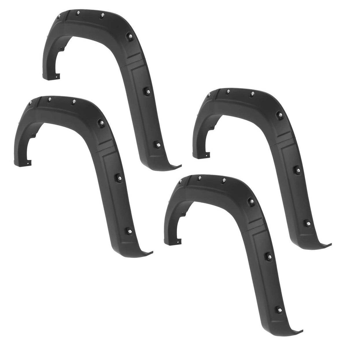 Solid Spare For 2019-2025 4WD/2WD GMC Sierra 1500 Fender Flares Front Rear 20 21 22 23 24