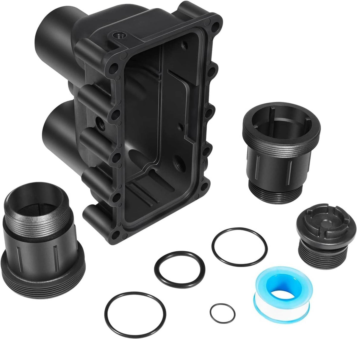 Solidspare Pool Heater Manifold Assembly Replacement Kit for Pentair MasterTemp 175, 200