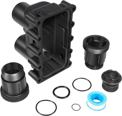 Solidspare Pool Heater Manifold Assembly Replacement Kit for Pentair MasterTemp 175, 200