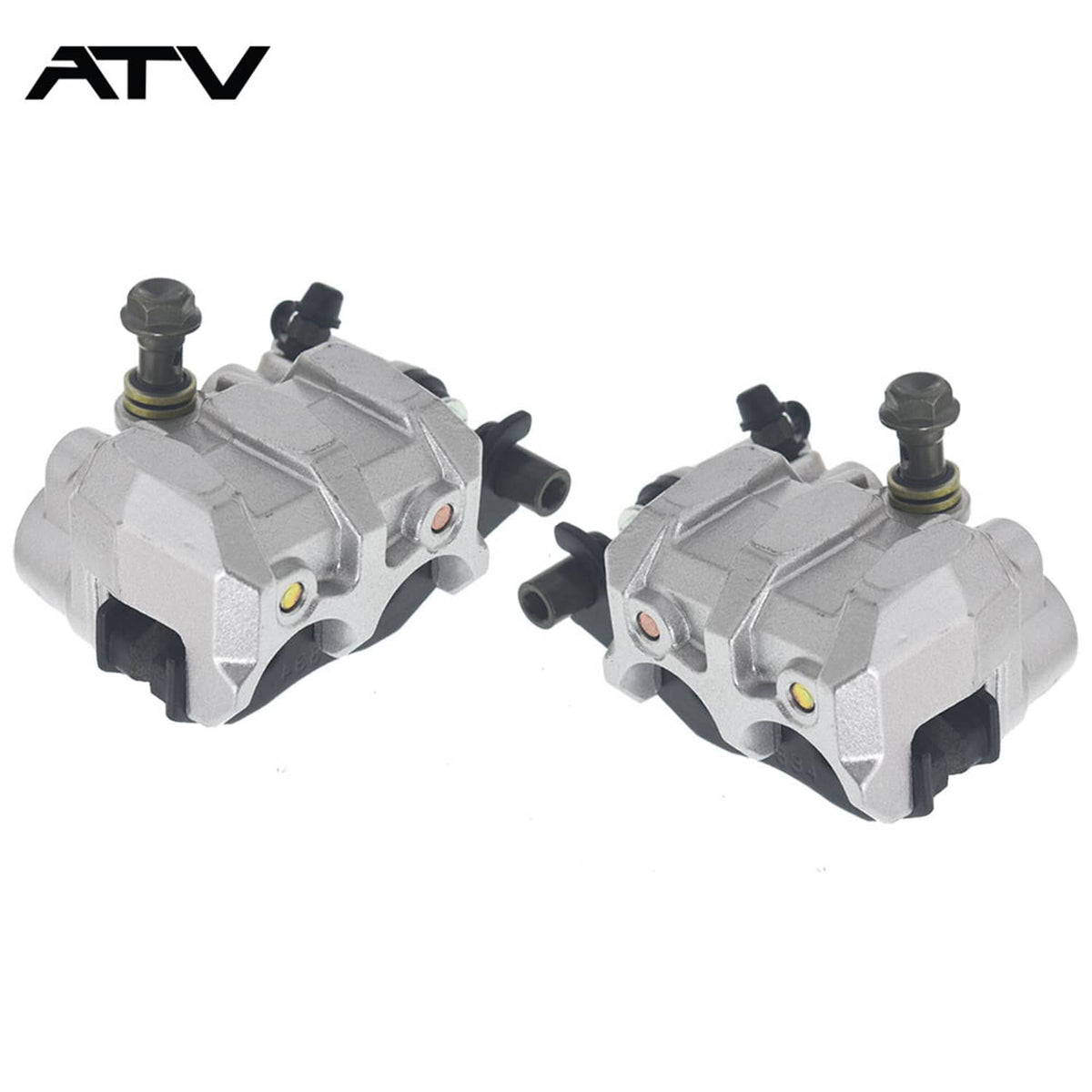 Solidspare For 2013-2017 Can Am Maverick 1000 Front Right Left Brake Calipers With Pads New