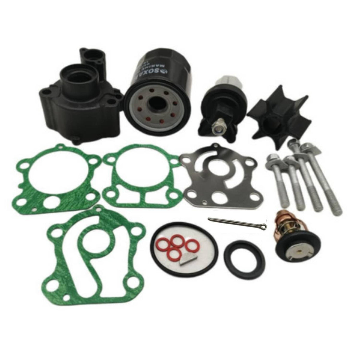 Solid Spare Maintenance Service Kit For Yamaha 4-Str 80HP 9I0HP F80A F100A Outboard w/Filter
