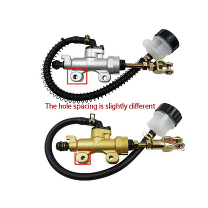 Solidspare SILVER Rear Brake Master Cylinder For Kawasaki KL650 KZ1000 Versys 1000