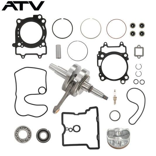 Solidspare 2204729 For Polaris RZR570 12-17 Engine Rebuild Kit Crankshaft Piston Gasket NEW