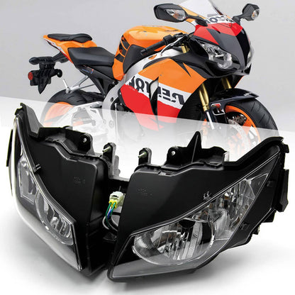 Solidspare Assembly Front Headlight HeadLamp Fits For Honda 2012-2016 CBR1000RR CBR1000 RR