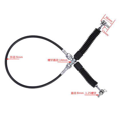 Solidspare 7081680  Shifter Cable Gear Selector Shift Cable For Polaris RZR S 800 2012-2014