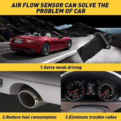 Solidspare New Air Flow Sensor Meter Black For 2013-2015 Nissan Altima 2.5/Sentra 1.8 Mass