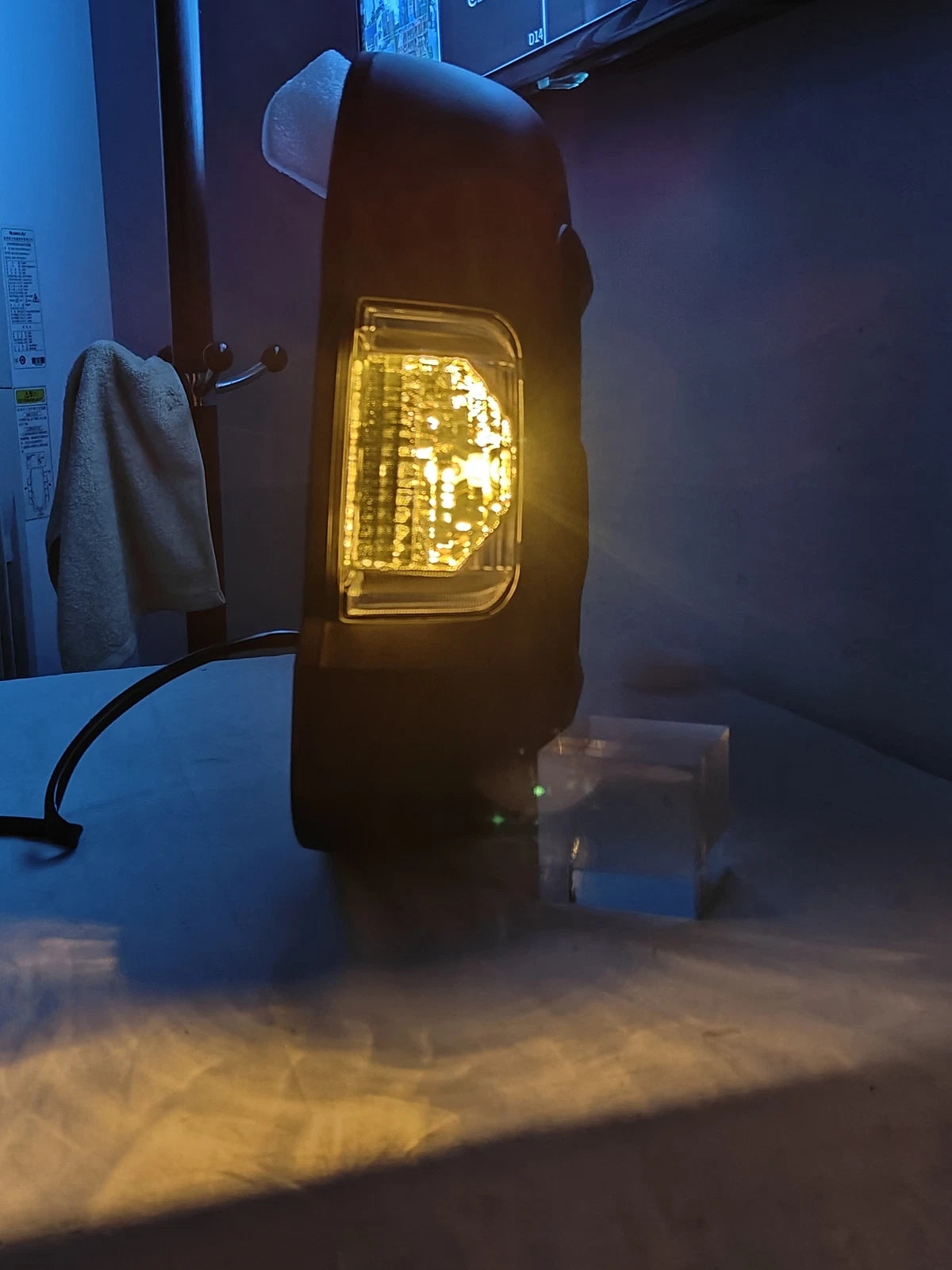 Mirror Manual Adjust For 2014-23 RAM ProMaster 1500 2500 3500 W/Signal Light LH