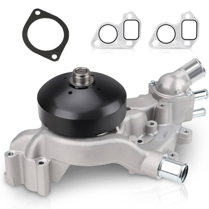 Solidspare New Water Pump w/Thermostat for 2007-16 Chevrolet GMC Vortec 4.8L 5.3L 6.0L 6.2L