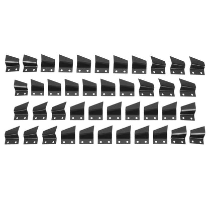 Solidspare 21LH+21RH Steel Carbide Trencher Cup Teeth For Chains w/2" Pitch #135924 135925
