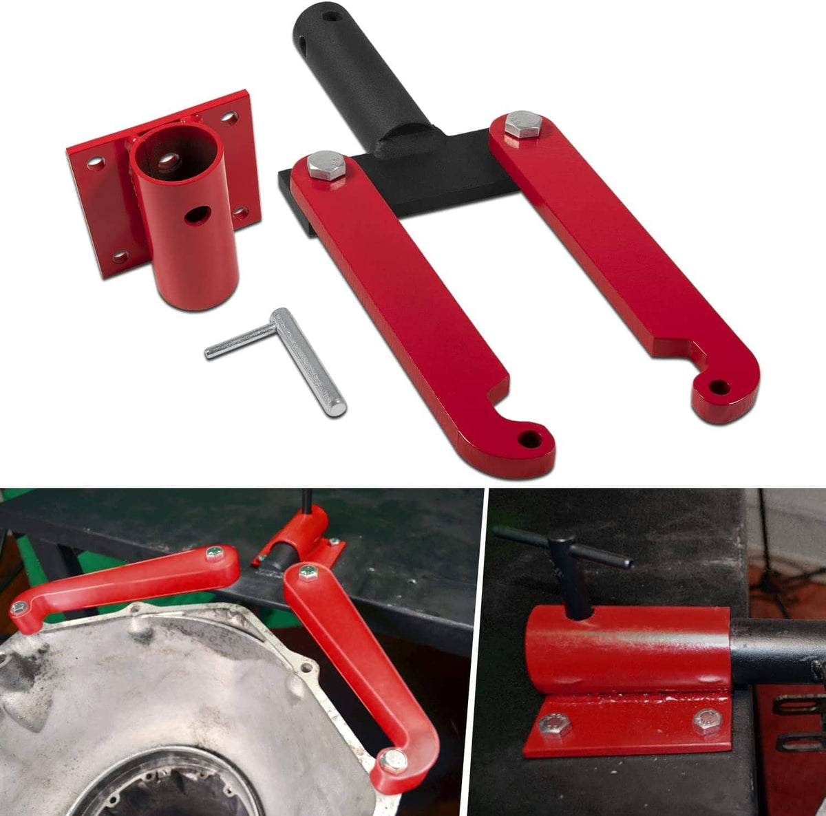 Solid Spare T-0156-A Transmission Holding Fixture Tool with Base for Ford/Chrysler OTC 7020