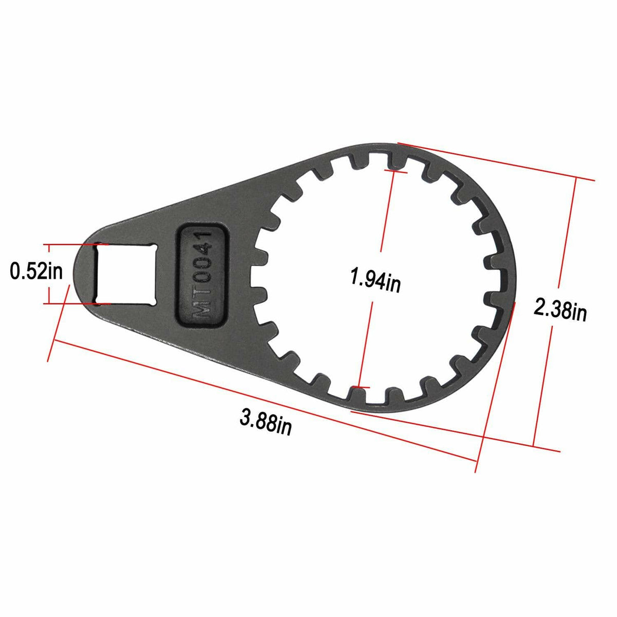 Solid Spare Fuel Filter Water Separator Wrench MT0041 for Yamaha 4-Strokes 150-350 HP (0406)