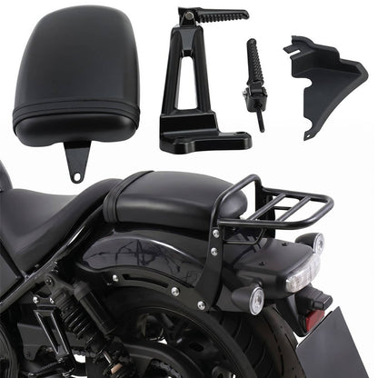 Solidspare For Honda Rebel 1100 CMX1100 2021-2024 2025 Passenger Seat & Footpegs W/ Bracket