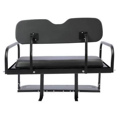 Solidspare For Yamaha G2 G9 Gas Electric Folding Fold Black Golf Cart Rear Back Seat Kit