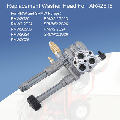 Solidspare New RMW 2.2G24 Complete Pump Head Assy Fit SRMW 2.2G26 Pumps AR42518