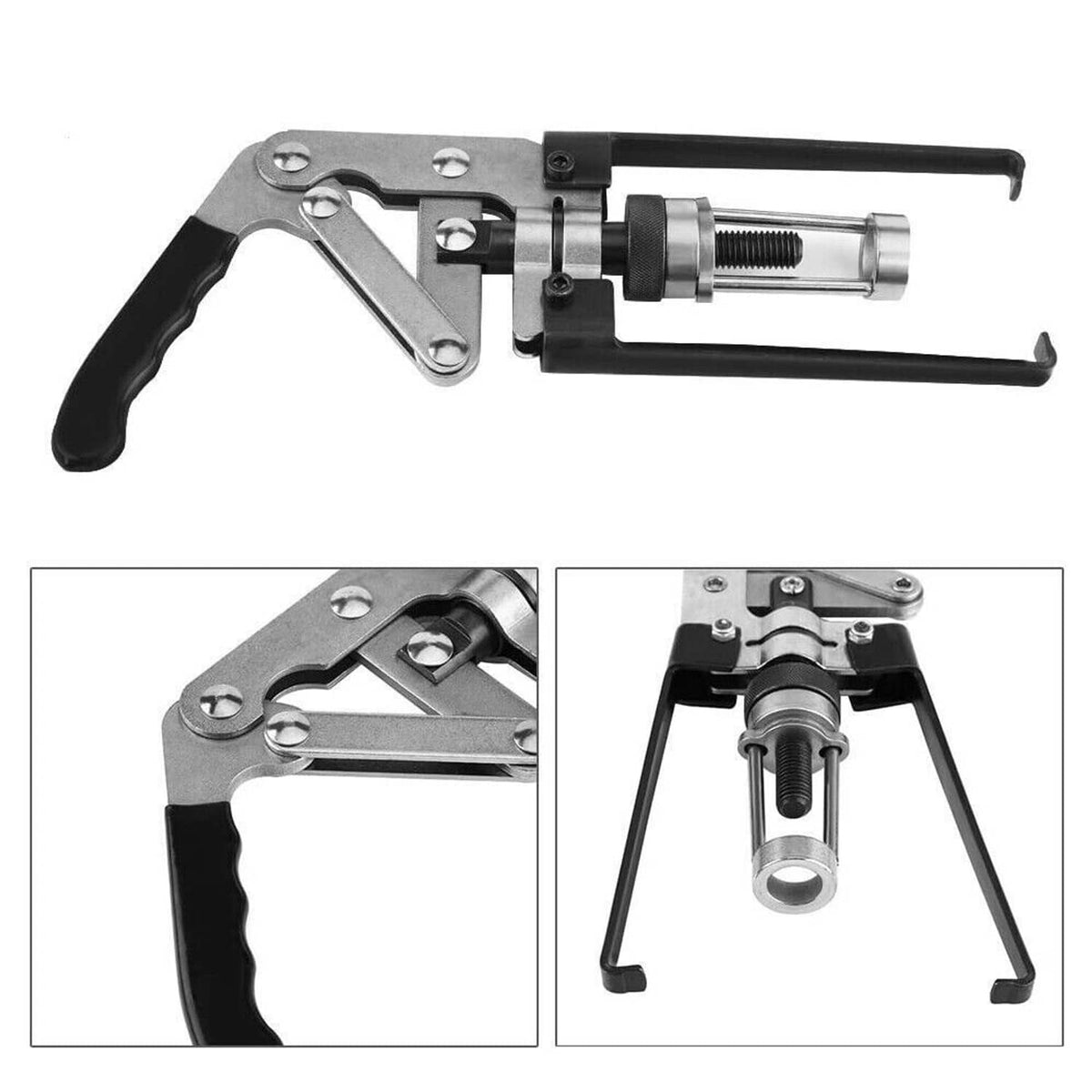 Solidspare Car X-Long Overhead Valve Spring Remover Compressor Stem Engine Seal Keeper Tool
