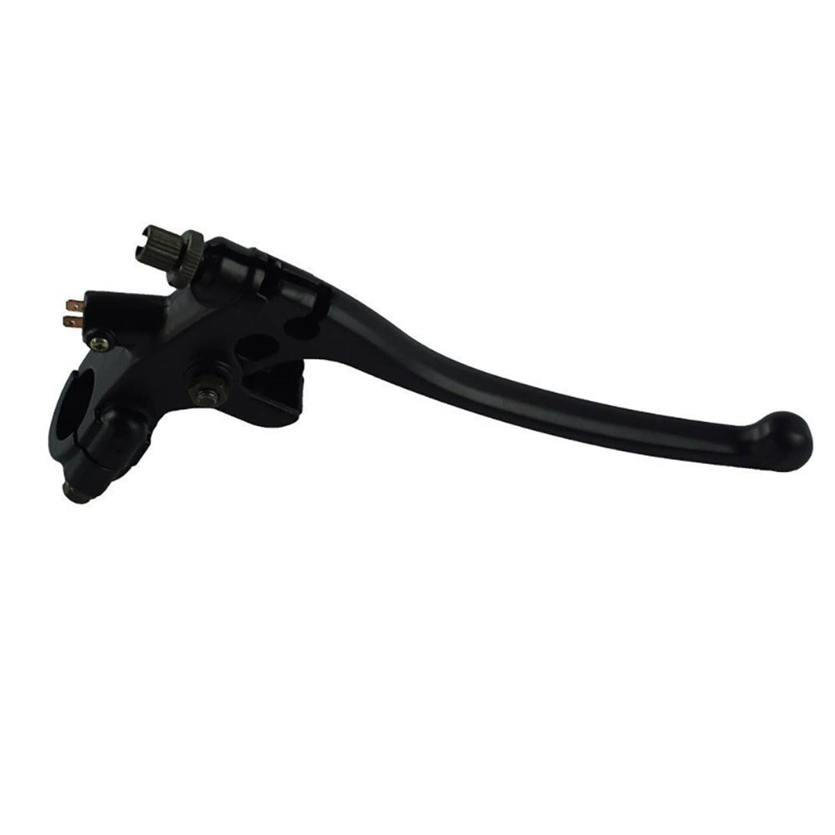 Solidspare 7/8" 22mm Left Clutch Brake Lever Perch With Mirror hole for Mirror Base Mount