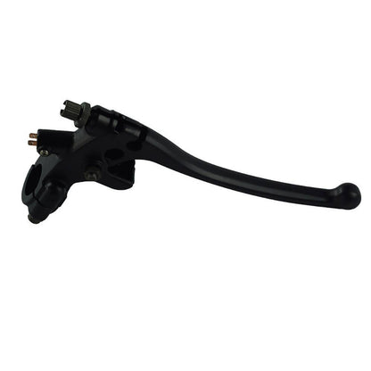 Solidspare 7/8" 22mm Left Clutch Brake Lever Perch With Mirror hole for Mirror Base Mount