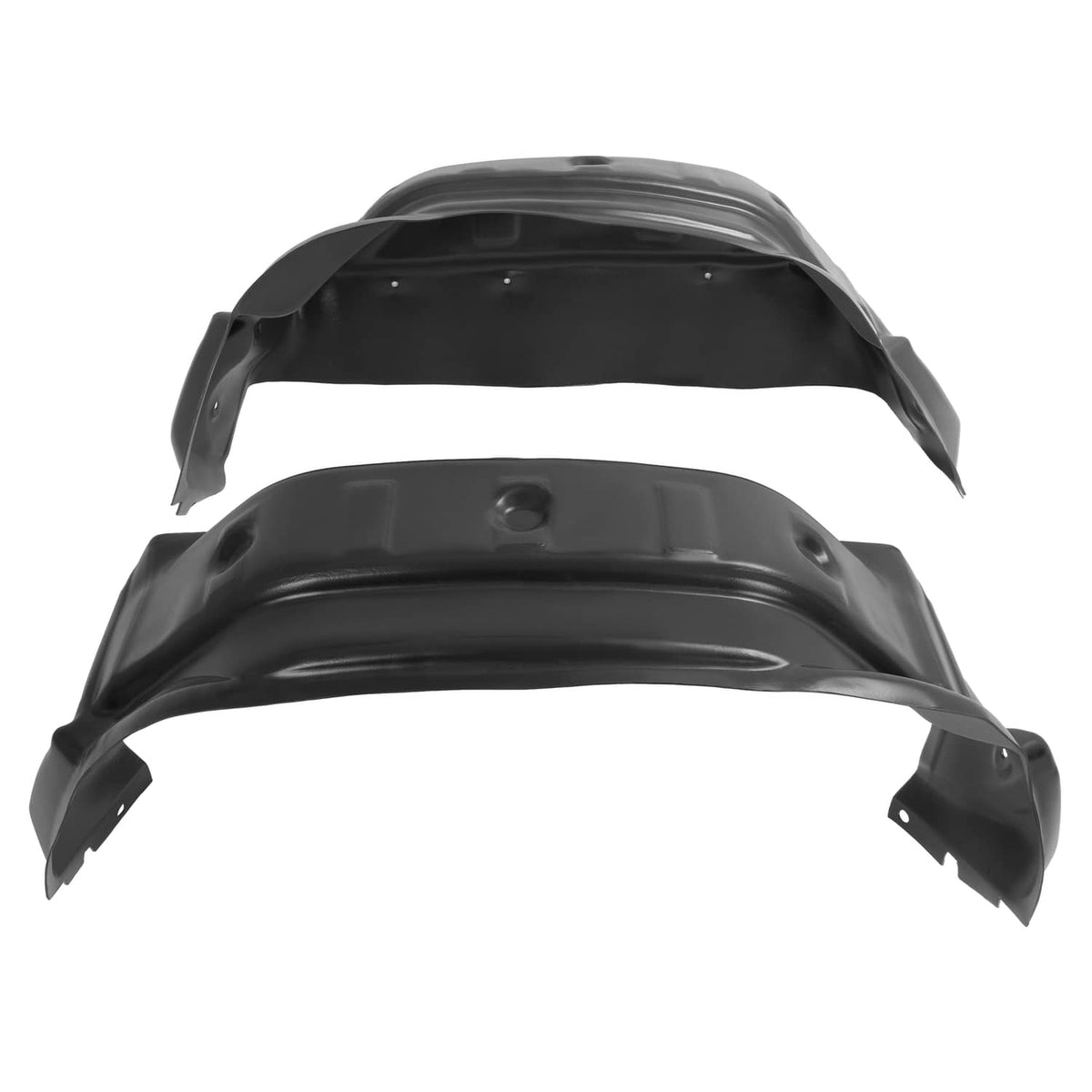 Solid Spare Rear Wheel Well Cover Guards For Chevrolet Silverado 2500 HD/3500 HD 20-26 Black
