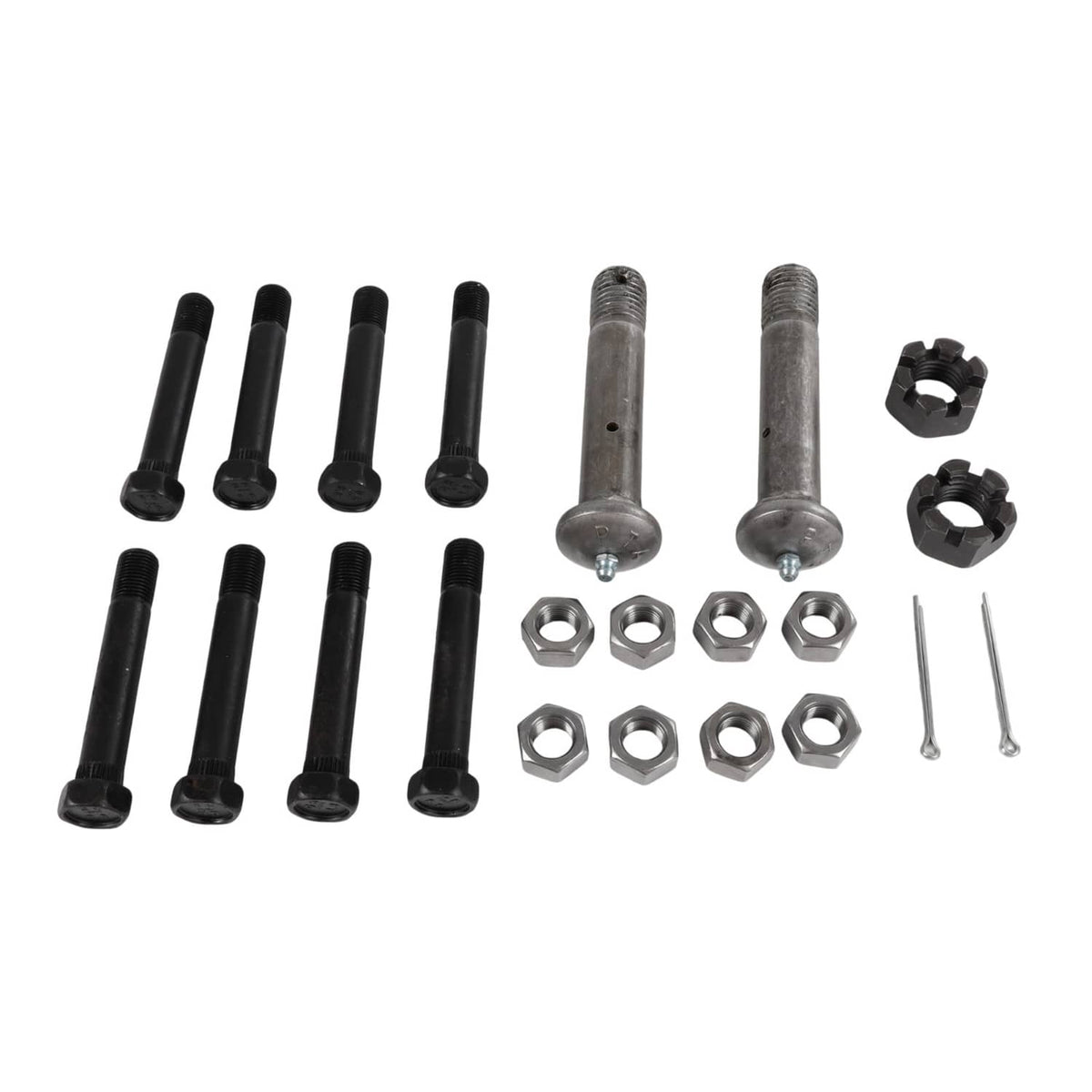 Solidspare Pair Trailer Suspension Rebuilt Kit Slipper Spring 12" Equalizer Bushings Bolts