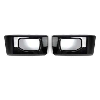 For Ford F-150 2015-2017 Front Upper Grille+Bumper Face Bar End Side Gloss Black