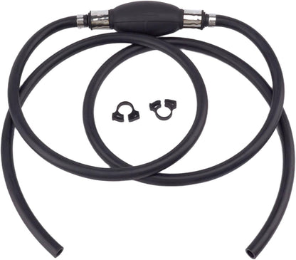 Solid Spare 3/8" Fuel Gas Hose Line Assembly with Primer Bulb Marine Outboard Boat RV Motor