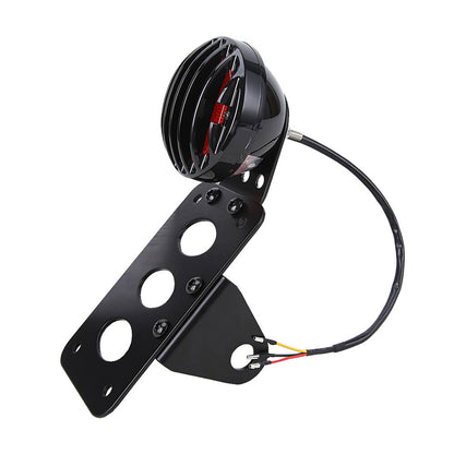 Solidspare Motorcycle LED Tail Brake Run Light Bracket For Harley Sportster Chopper Bobber